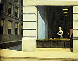 New York Office by Edward Hopper